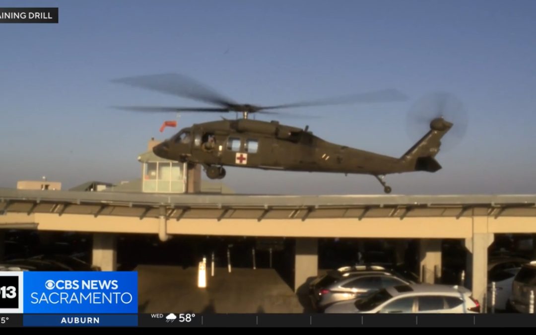 Discover Why a Black Hawk Helicopter was Spotted at Northern California Hospital