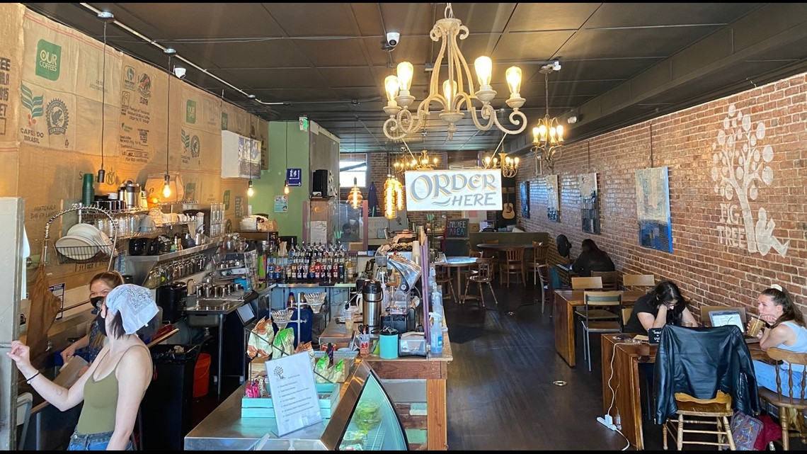 The Fig Tree Coffee, Art, & Music Lounge in Roseville, California